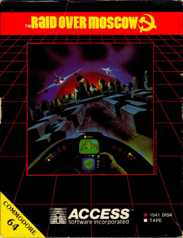 Box art for computer game Raid Over Moscow