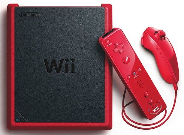 The Wii Mini, a video game console by Nintendo