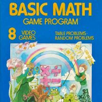 Basic Math, a game for the Atari VCS home video game console