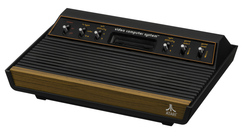 Atari VCS, later known as the Atari 2600 video game system