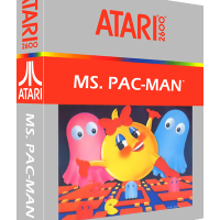Ms. Pac-Man, for the Atari 2600 video game console