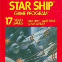 Star Ship, a game for the Atari VCS home video game console