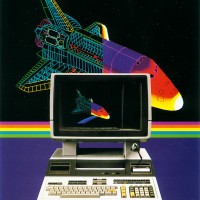 Brochure for the HP 9845C computer, used to generate the graphics for WarGames, a video game themed movie from MGM/UA 1983