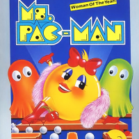 Ms. Pac-Man, a video game for the Atari 7800