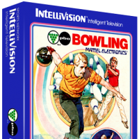 PBA Bowling, a sports video game for the Mattel Intellivision video game system