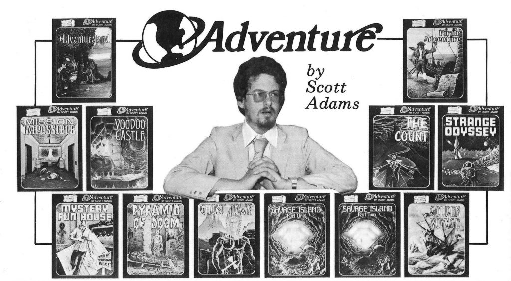 Scott Adams text adventures