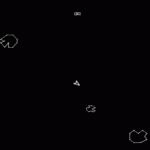 Atari Asteroids arcade game