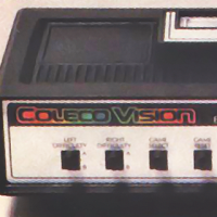 A prototype of the VCS adapter, for the ColecoVision, a home video game system by Coleco 1982