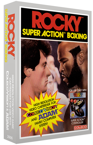 Rocky Super Action Boxing, a home video game for the ColecoVision video game console