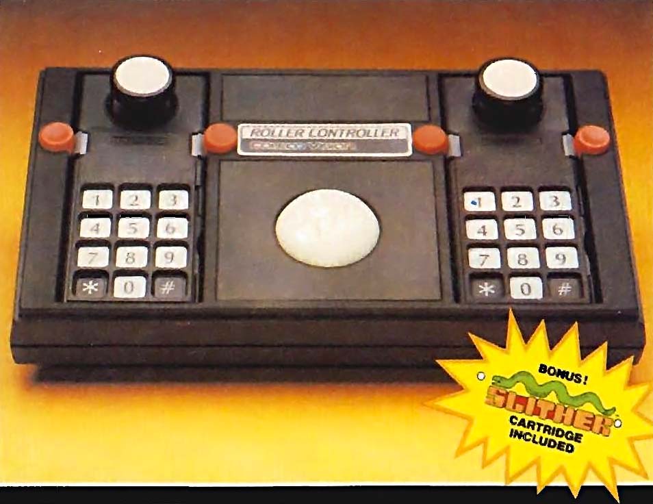 Coleco Roller Controller prototype for the ColecoVision home video game console