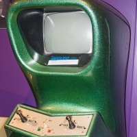 Image of the cabinet for 2-player Computer Space, a coin-op video game by Nutting Associates 1973