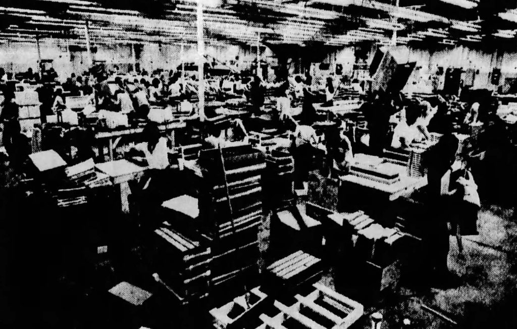 Atari video game manufacturing plant in El Paso, Texas