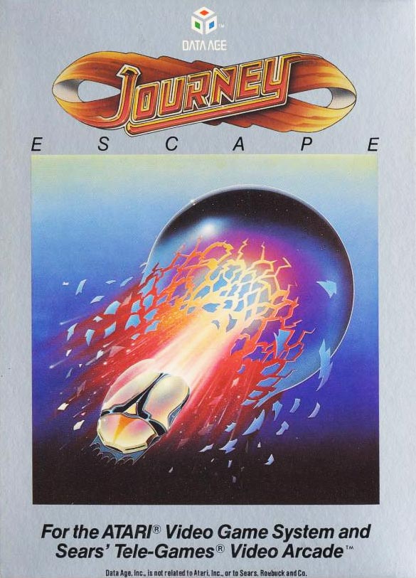 Journey Escape, a home video game for the Atari 2600 by Data Age