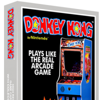 Donkey Kong, a home video game for the Colecovision video game console