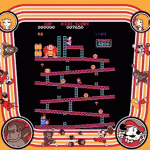 Donkey Kong arcade game by Nintendo