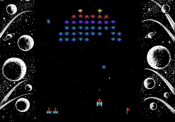 Galaxian arcade video game