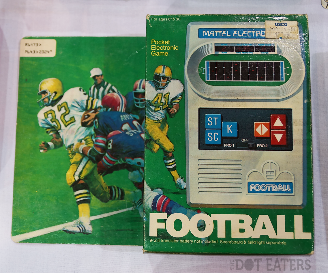 Football, an electronic game by Mattel Electronics 1977