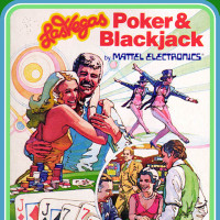 Las Vegas Poker and Blackjack, a video game for the Intellivision by Mattel 1980