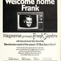 Ad for Frank Sinatra Magnavox TV special