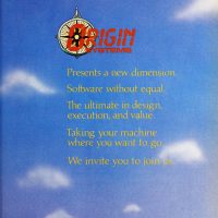 An ad announcing the formation of Origin, a computer video game company by Richard Garriott aka Lord British