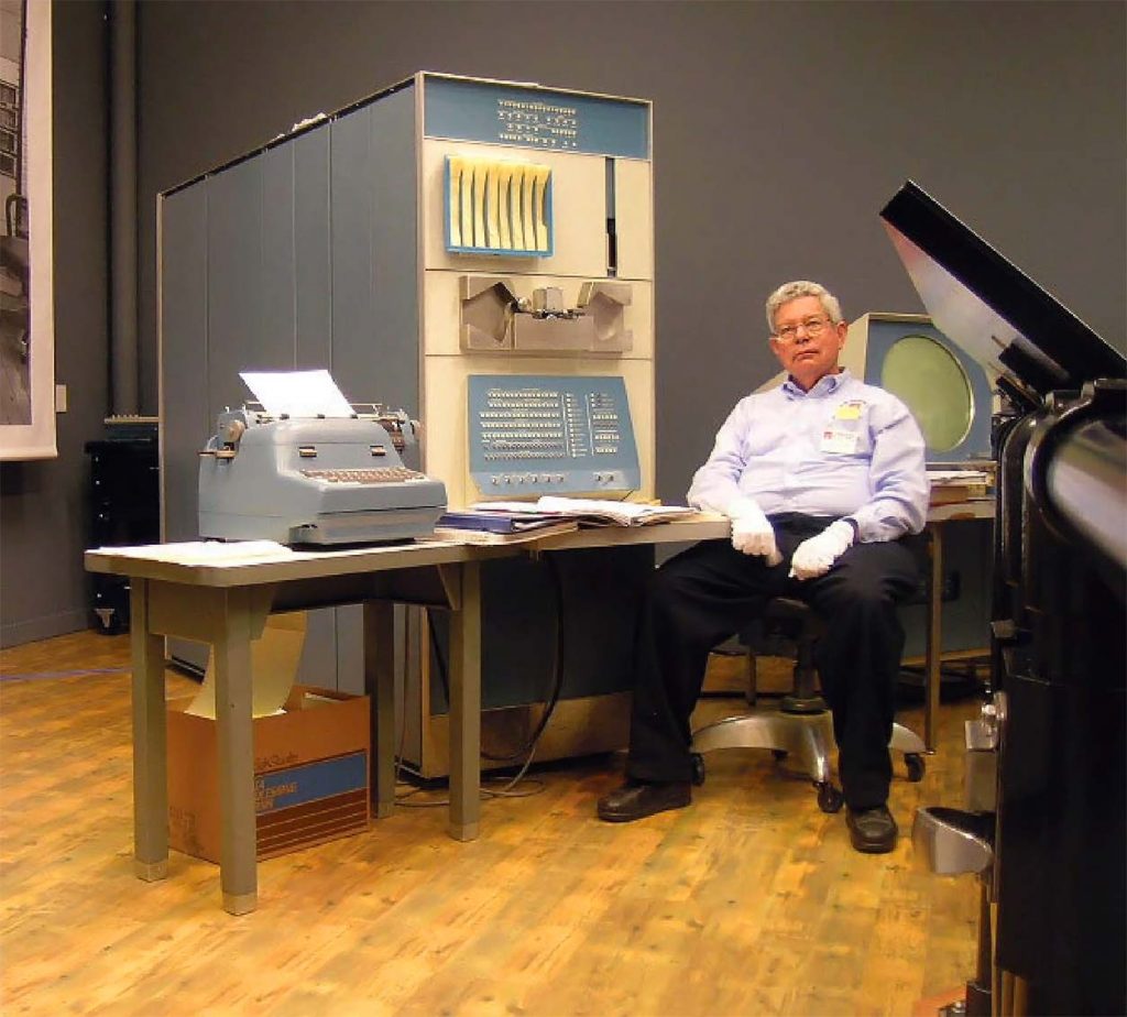 The Digital PDP-1 computer and Spacewars creator Steve Russell