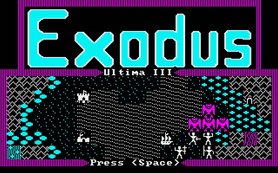Ultima III: Exodus computer rpg