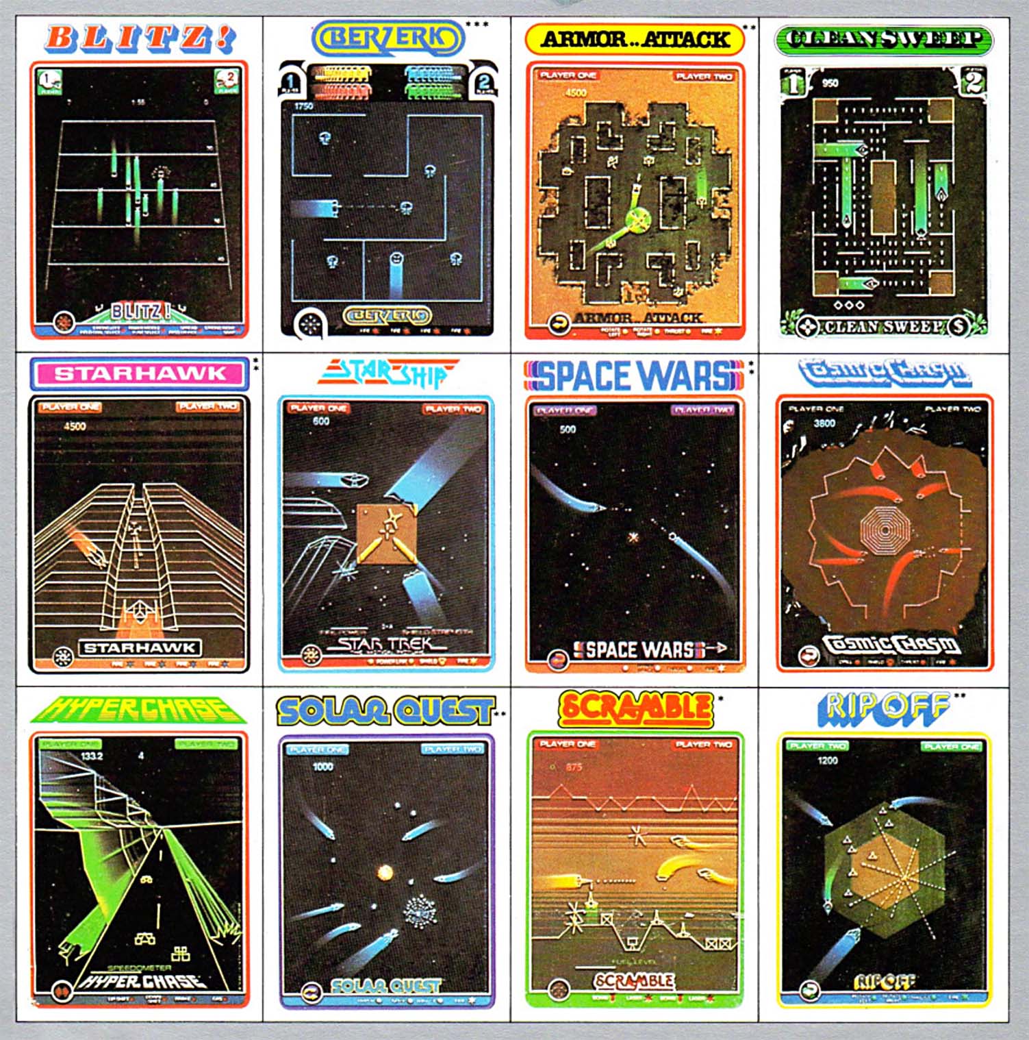 Video games for the Vectrex video game console