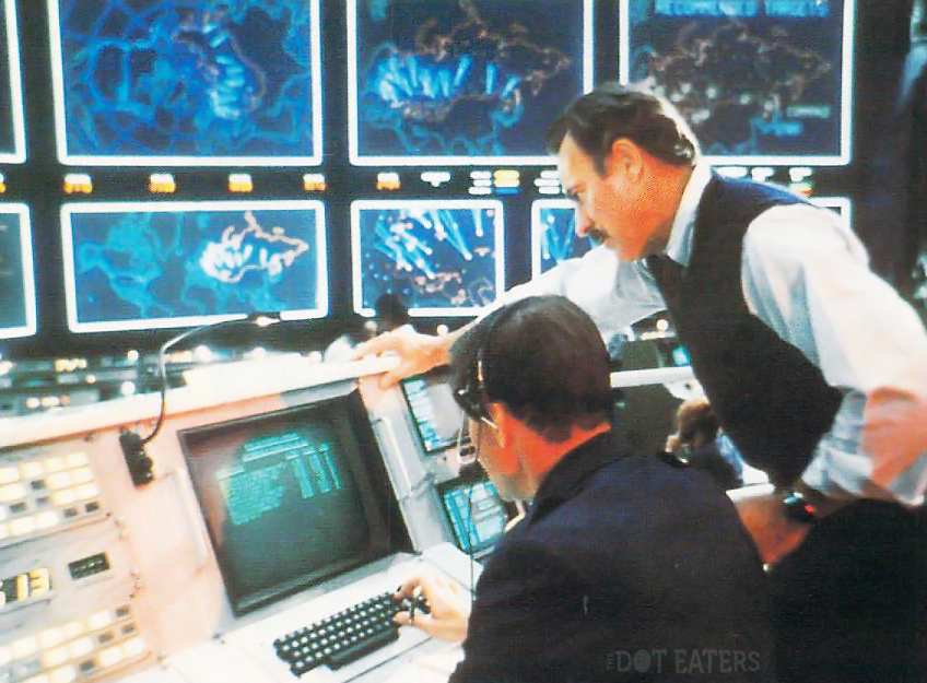 Image from the 1983 video-game themed movie WarGames, UA