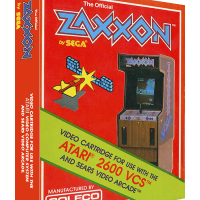 Zaxxon, a home video game for the Atari 2600 video game console