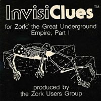 Cover of Zork InvisiClues book, by the Zork User's Group