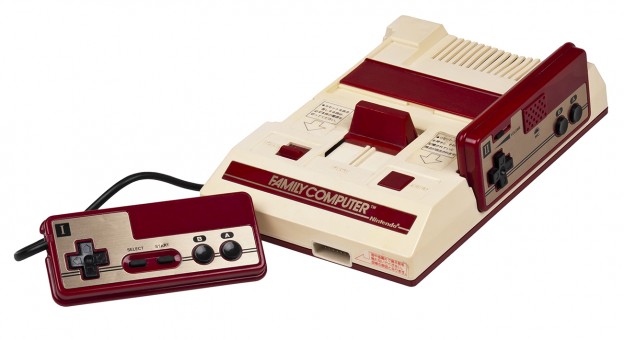 The Famicom, a home video game system by Nintendo 1983