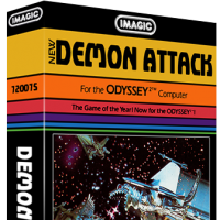 Demon Attack, an Imagic video game for the Odyssey² game console