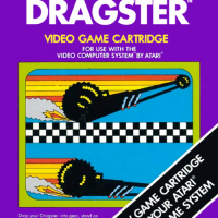 Dragster, a video game by Activision, makers of games for the Atari VCS/2600, a home video game system