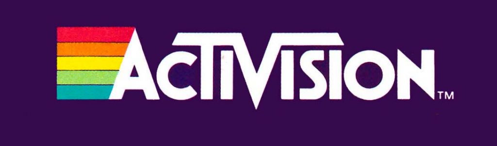Company logo for Activision video game company