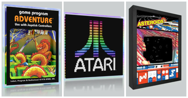 Atari and Artovision 3D artwork